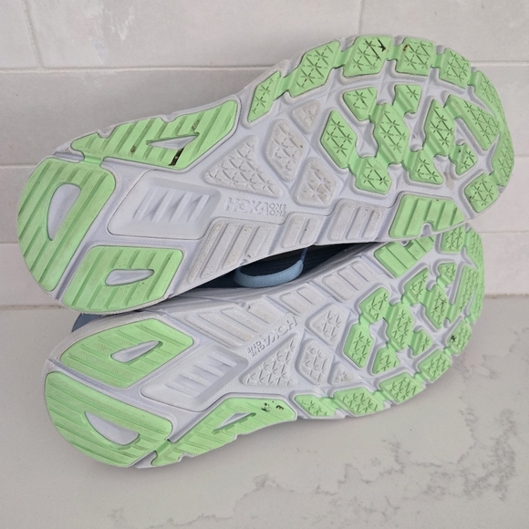 Hoka Men's Arahi 7 Athletic Running Shoe Size 9.5 Shadow Dusk Blue White - Picture 7 of 9